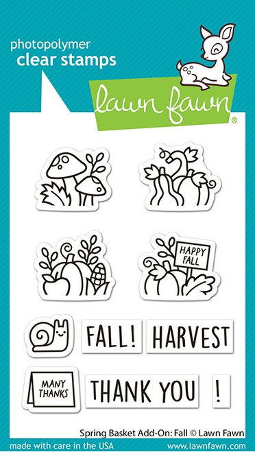 3 Pack - Lawn Fawn Clear Stamps-Fall - 5A0036H3-1H7LV - 783385671118