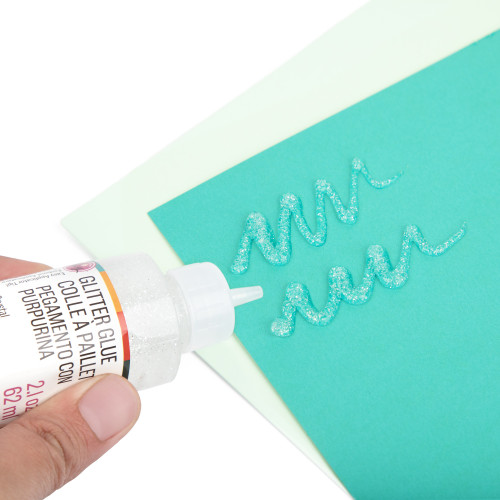 12 Pack - CousinDIY Glitter Glue 2.1oz-Crystal - 5A002XX4-5076