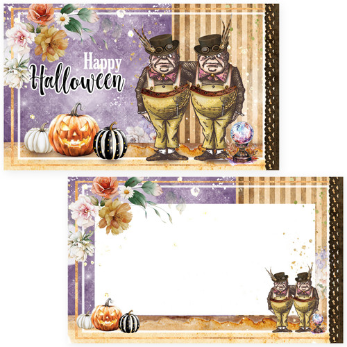 3 Pack - Memory Place Journaling Card-Halloween in Wonderland - 5A003789-1H87L