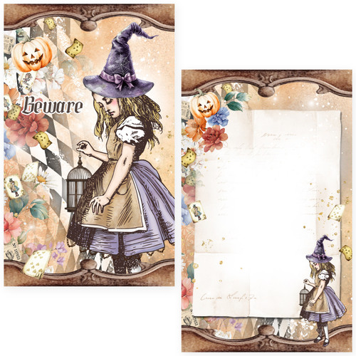 3 Pack - Memory Place Journaling Card-Halloween in Wonderland - 5A003789-1H87L