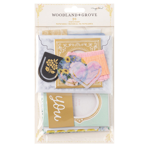3 Pack - Maggie Holmes Woodland Grove Stationery Pack-W/Gold Foil - MH021900 - 718813174855