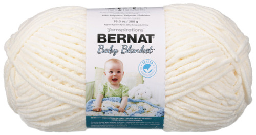 2 Pack - Bernat Baby Blanket Big Ball Yarn-Vanilla - 161104-4008 - 057355364158