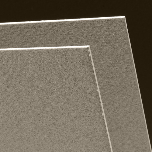 5 Pack - Canson Mi-Teintes Board 16"X20"-Steel Gray - 5A00366B-1H7DG - 3148955702895