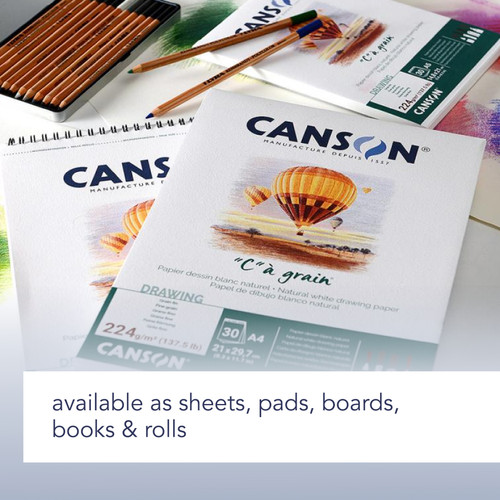 3 Pack - Canson Artist Series C Art Board 16"X20"-Grain Drawing - 5A0036B6-1H7BD