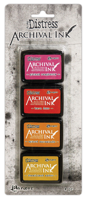 2 Pack - Tim Holtz Distress Archival Mini Ink Kit-Kit 1 - AITK-64855 - 789541064855
