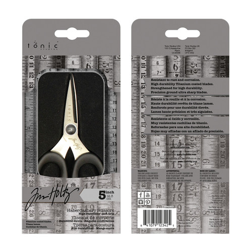 2 Pack - Tim Holtz Haberdashery Scissors 5"- - 2342E