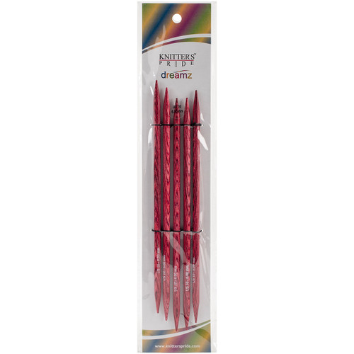 2 Pack - KnitPro-Dreamz Double Pointed Needles 8"-Size 10/6mm - KP200148 - 8907628079109
