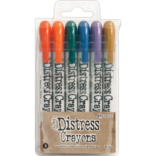 2 Pack - Tim Holtz Distress Crayon Set-Set #9 - DBK51794 - 789541051794