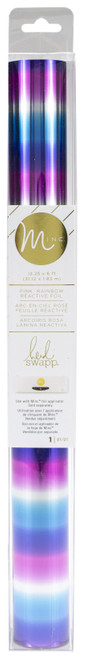 3 Pack - Heidi Swapp Minc Reactive Foil 12" X 6'-Pink Rainbow 6' Roll - 5A002751-14493 - 718813144933