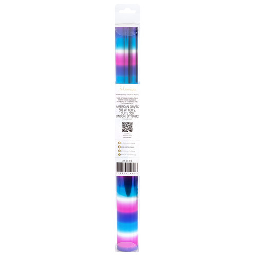 3 Pack - Heidi Swapp Minc Reactive Foil 12" X 6'-Pink Rainbow 6' Roll - 5A002751-14493