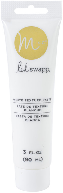 3 Pack - Heidi Swapp Minc Texture Paste 3oz-White - HS315276 - 718813152761
