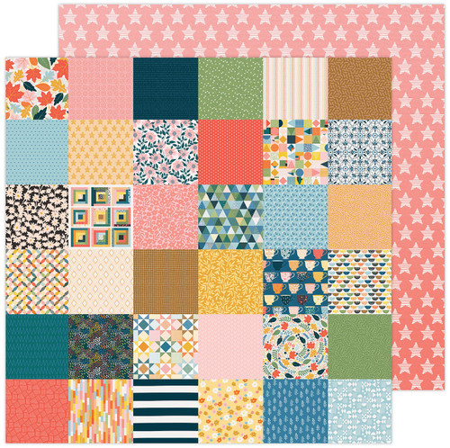 25 Pack - Paige Evans Bungalow Lane Double-Sided Cardstock 12"X12"-#20 - PEBUN12-3631 - 718813460255