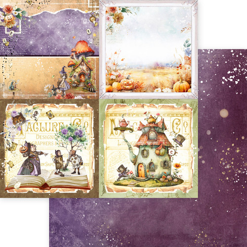 3 Pack - Memory Place Collection Pack 6"X6"-Halloween in Wonderland - 5A00378J-1H87Y
