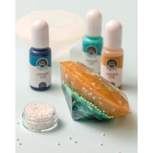 2 Pack - American Crafts Color Pour Resin MOld-Large Diamond - 359696