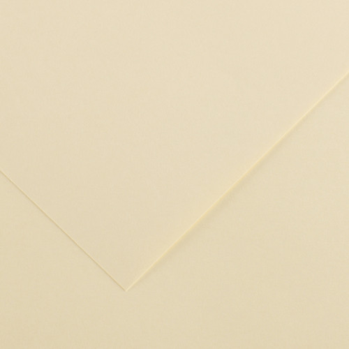 25 Pack - Canson Colorline Sheet 8.5"X11"-Cream - 5A0036C3-1H79Z - 3148950011725