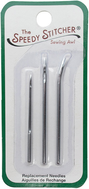 3 Pack - Speedy Stitcher(R) Replacement Needles 3/Pkg-Stainless Steel - BN135 - 095086001355