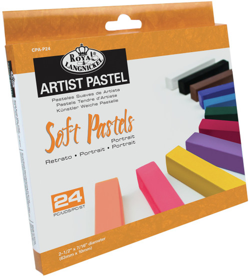 2 Pack - Royal & Langnickel(R) Soft Pastels 24/Pkg-Portrait - CPAP24 - 090672030252