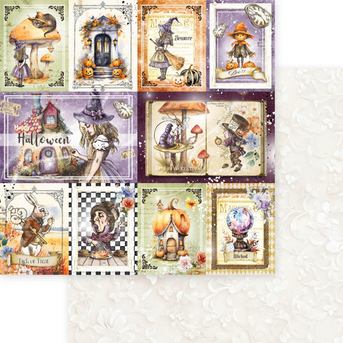 3 Pack - Memory Place Collection Pack 8"X8"-Halloween in Wonderland - 5A003780-1H87S