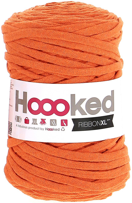 3 Pack - Hoooked Ribbon XL Yarn-Dutch Orange - RXL-36 - 8718503945132