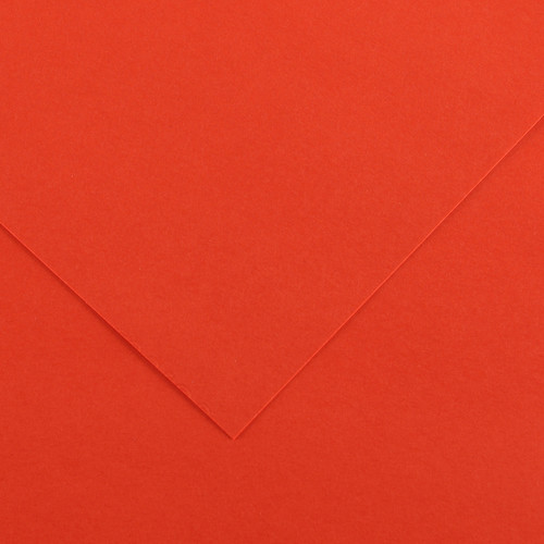 25 Pack - Canson Colorline Sheet 8.5"X11"-Tomato - 5A0036C3-1H7GM - 3148950011909