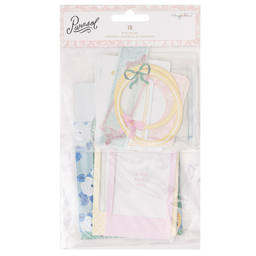 3 Pack - Maggie Holmes Parasol Stationery Pack-W/Gold Foil - MH013906 - 718813117227