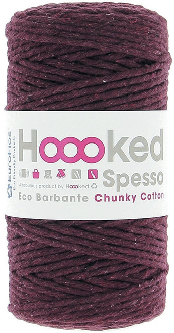 3 Pack - Hoooked Spesso Chunky Cotton Macrame Yarn-Berry - SPESSOCH-1050 - 8719874833325