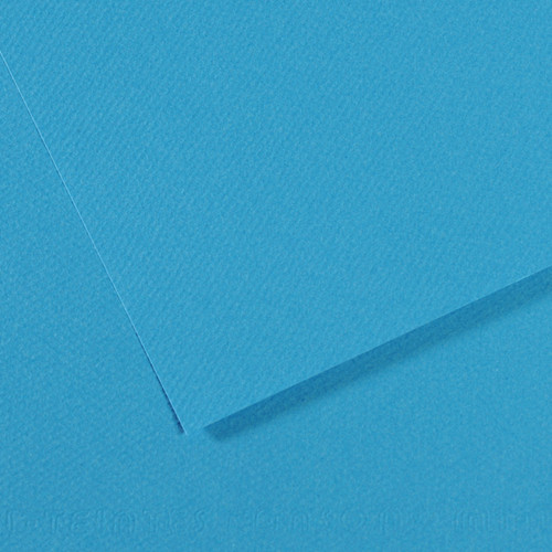 10 Pack - Canson Mi-Teintes Sheet 19"X25" 10/Pkg-Turquoise Blue - 5A00366F-1H7H0 - 3148955735268