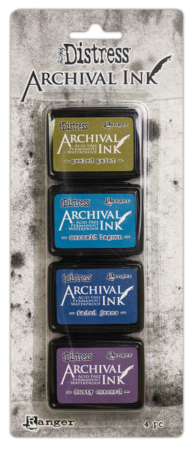 2 Pack - Tim Holtz Distress Archival Mini Ink Kit-Kit 2 - AITK-94862