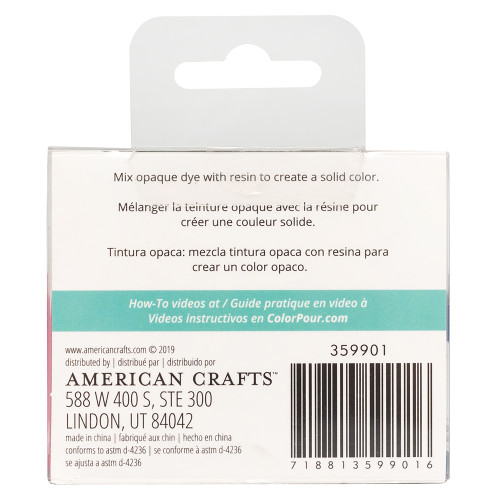 2 Pack - American Crafts Color Pour Resin Dyes .3oz 4/Pkg-Opaque - Mixed Berry - CPRDYE1-59901