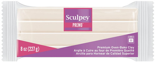 3 Pack - Sculpey Premo Polymer Clay 8oz-Translucent - PE08-5310 - 715891530559