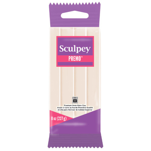 3 Pack - Sculpey Premo Polymer Clay 8oz-Translucent - PE08-5310