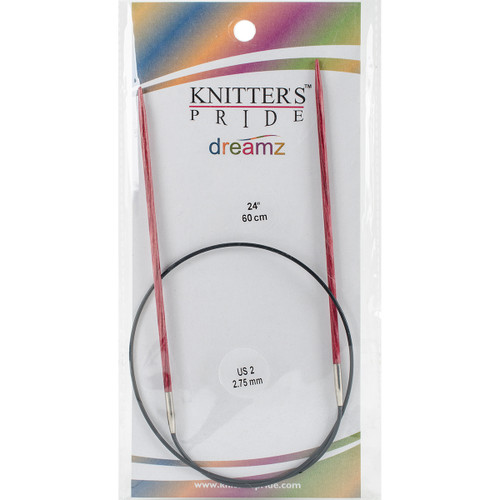 2 Pack - KnitPro-Dreamz Fixed Circular Needles 24"-Size 2/2.75mm - KP200233 - 8907628079444