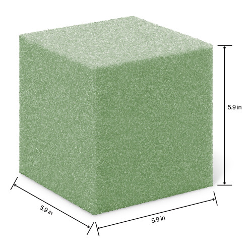 3 Pack - FloraCraft FloraFoM Block-5.9"X5.9"X5.9" - B666GS
