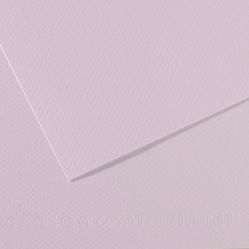 25 Pack - Canson Mi-Teintes Sheet 8.5"X11" 25/Pkg-Lilac - 5A0036B0-1H7CQ - 3148955735718