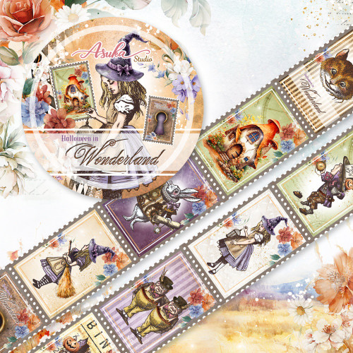 3 Pack - Memory Place Washi Tape 1-Halloween in Wonderland - 5A003782-1H88Z - 4582248617593
