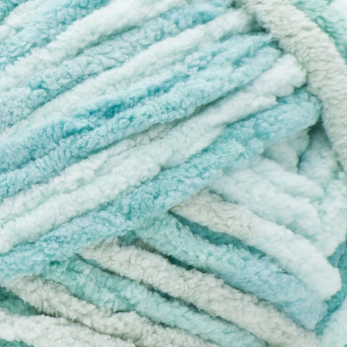 2 Pack - Bernat Baby Blanket Big Ball Yarn-Baby Blue/Green - 161104-04795