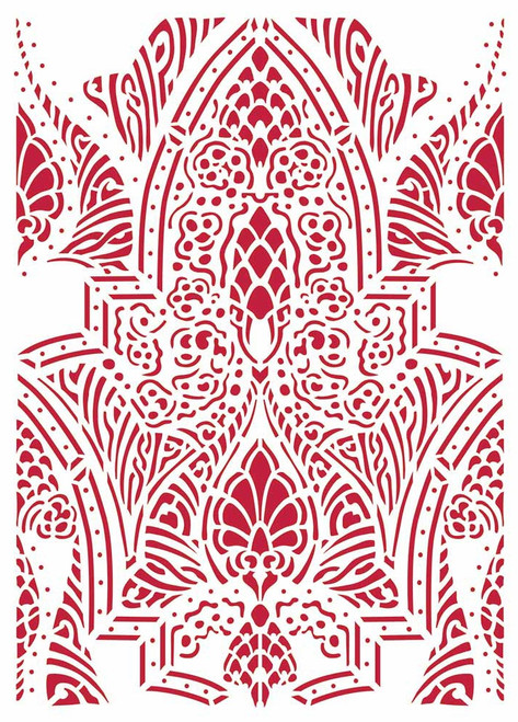 3 Pack - Stamperia Stencil G 8.27"X11.69"-Saddle, Romantic Horses - KSG469 - 5993110015406