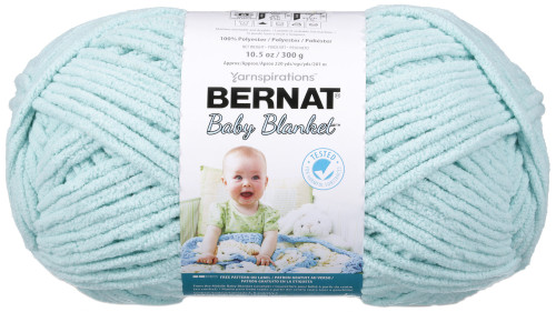2 Pack - Bernat Baby Blanket Big Ball Yarn-Seafoam - 161104-4736 - 057355407206