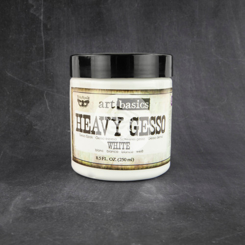 3 Pack - Finnabair Art Basics Heavy Gesso 8.5oz-White - 961442
