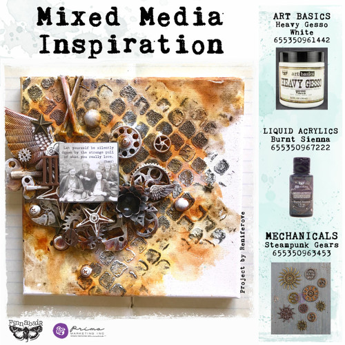 3 Pack - Finnabair Art Basics Heavy Gesso 8.5oz-White - 961442