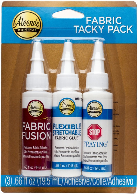 3 Pack - Aleene's Fabric Specialty Glue 3/Pkg-.66oz - 29264 - 017754292643