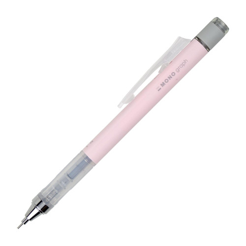 5 Pack - Tombow Mono Graph Mechanical Pencil .5mm-Pink HB - 5A0036RR-1H7XL