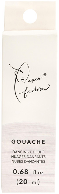 3 Pack - Paper Fashion Gouache Paint .68oz-Dancing Clouds - ACPFG349-49333 - 718813493338