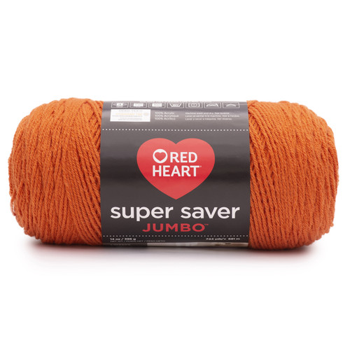 6 Pack - Red Heart Super Saver Yarn 2 Pack-Carrot - 5A002LK7-1GNBG