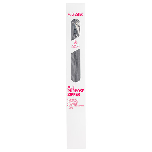 3 Pack - Coats All-Purpose Plastic Zipper 12"- - F72 12-0026 - 073650012464