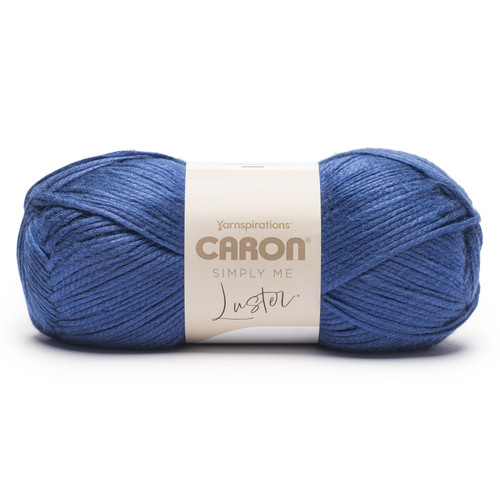2 Pack - Caron Simply Me Yarn Luster-Electric Blue - 5A002X8S-1GY8N - 057355568549