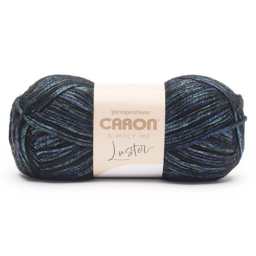 2 Pack - Caron Simply Me Yarn Luster-Sodalite - 5A002X8S-1GY8S - 057355568624