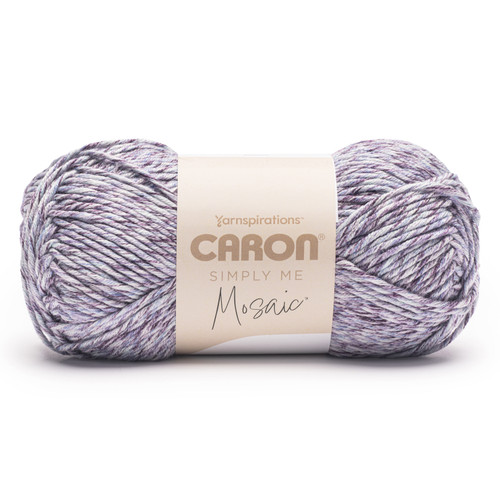 2 Pack - Caron Simply Me Yarn Mosaic-Purple Agate - 5A002X8T-1GY8M - 057355568495