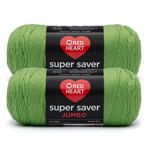 6 Pack - Red Heart Super Saver Yarn 2 Pack-Spring Green - 5A002LMK-1GN94 - 726465303318