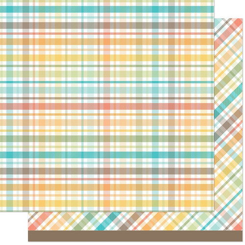 Lawn Fawn Favorite Flannel Fall Paper 10/PKG-Apple Cider - 5A0036HT-1H7MW - 783385671262